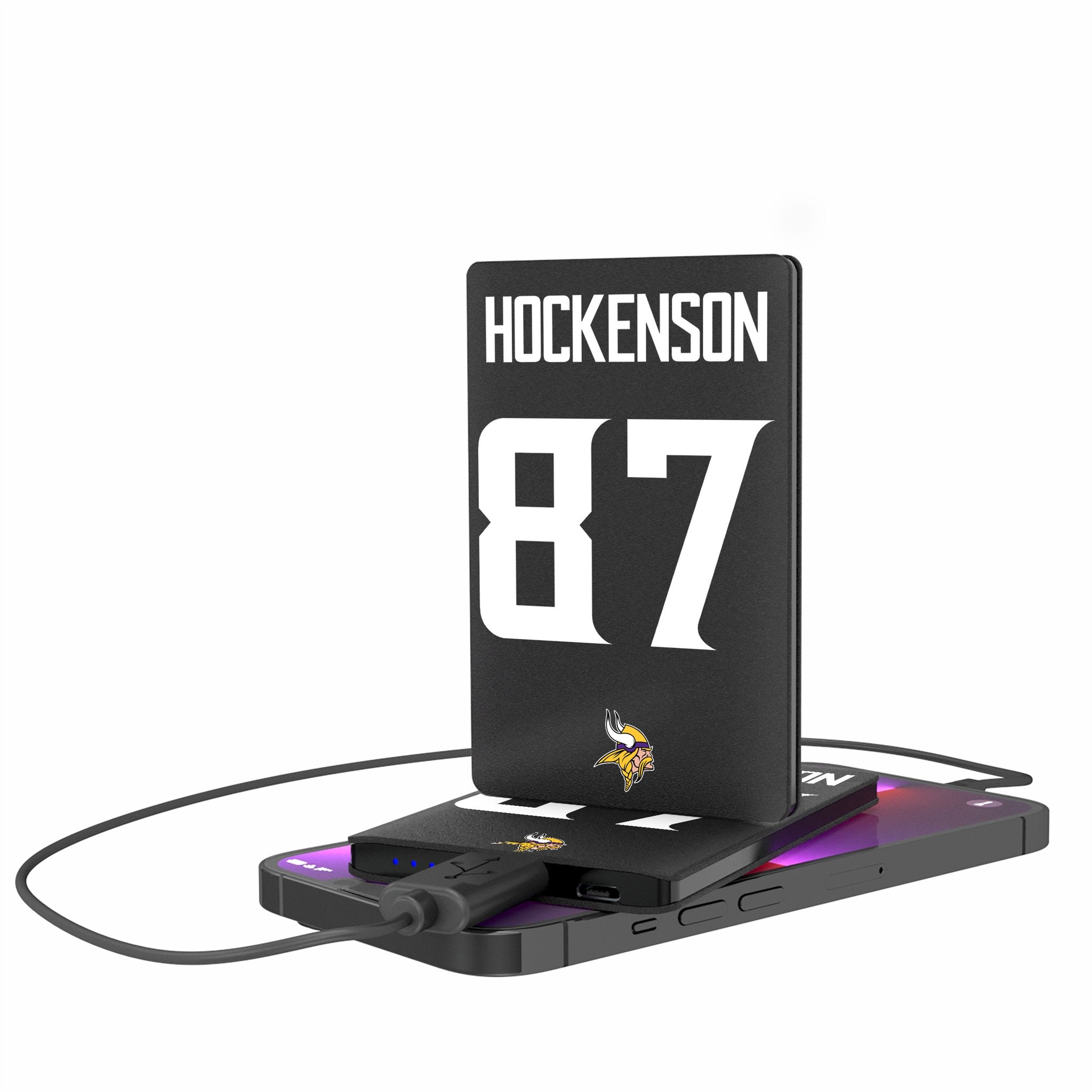 T.J. Hockenson Minnesota Vikings 87 Ready 2500mAh Credit Card Powerbank - Sports Gifts, Sports Memorabilia, Sports Collectibles, Fan Shop