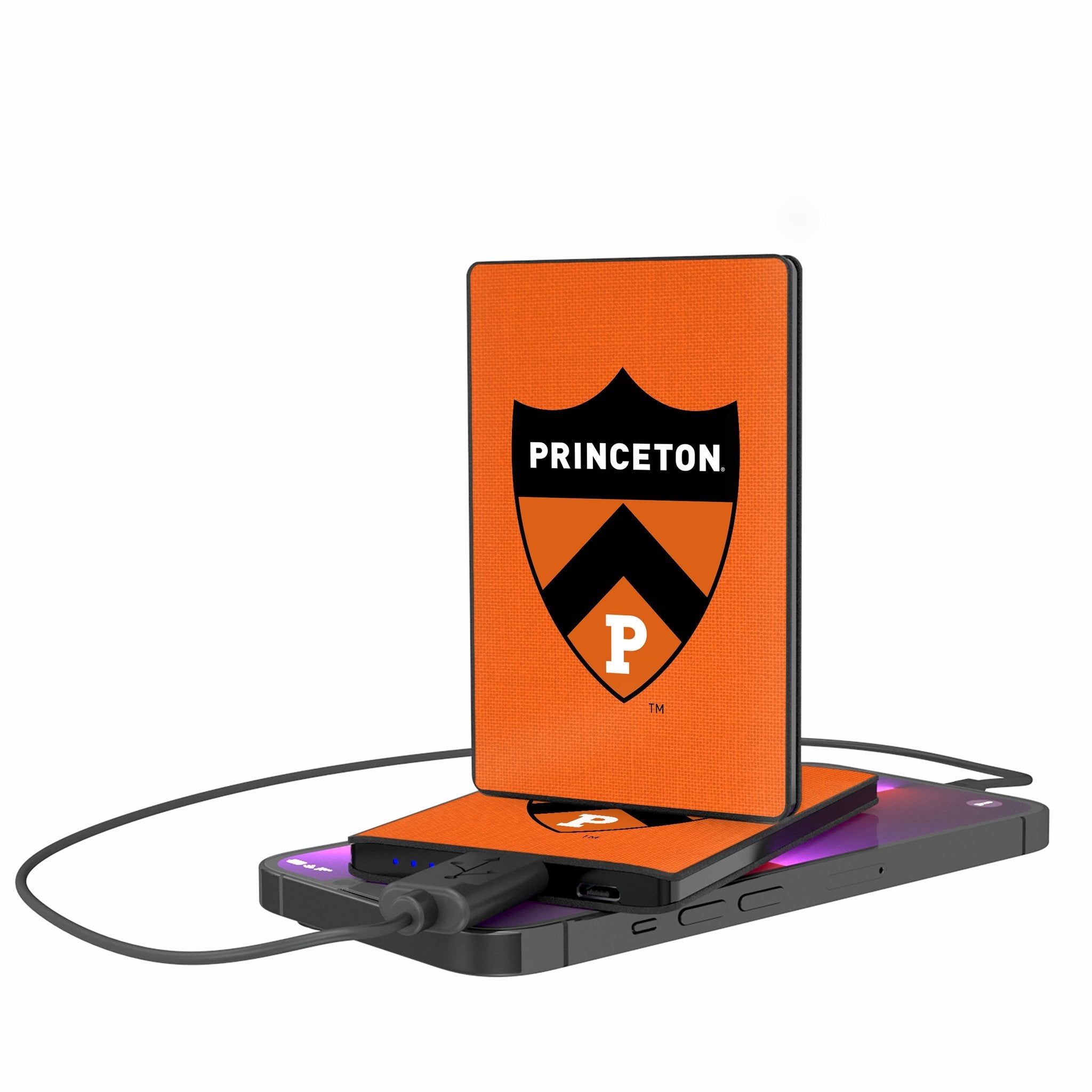 Princeton Tigers Tigers Solid 2500mAh Credit Card Powerbank - Sports Gifts, Sports Memorabilia, Sports Collectibles, Fan Shop