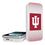 Indiana University Hoosiers Linen 5000mAh Portable Wireless Charger - Sports Gifts, Sports Memorabilia, Sports Collectibles, Fan Shop