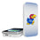 University of Kansas Jayhawks Linen 5000mAh Portable Wireless Charger - Sports Gifts, Sports Memorabilia, Sports Collectibles, Fan Shop