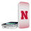 University of Nebraska Huskers Block N Linen 5000mAh Portable Wireless Charger - Sports Gifts, Sports Memorabilia, Sports Collectibles, Fan Shop