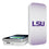 Louisiana State University Tigers Linen 5000mAh Portable Wireless Charger - Sports Gifts, Sports Memorabilia, Sports Collectibles, Fan Shop
