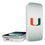 University of Miami Hurricanes Linen 5000mAh Portable Wireless Charger - Sports Gifts, Sports Memorabilia, Sports Collectibles, Fan Shop