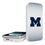 University of Michigan Wolverines Linen 5000mAh Portable Wireless Charger - Sports Gifts, Sports Memorabilia, Sports Collectibles, Fan Shop