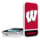 University of Wisconsin Badgers Endzone Solid 5000mAh Portable Wireless Charger - Sports Gifts, Sports Memorabilia, Sports Collectibles, Fan Shop