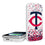 Minnesota Twins Confetti 5000mAh Portable Wireless Charger - Sports Gifts, Sports Memorabilia, Sports Collectibles, Fan Shop