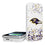 Baltimore Ravens Confetti 5000mAh Portable Wireless Charger - Sports Gifts, Sports Memorabilia, Sports Collectibles, Fan Shop