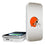 Cleveland Browns Linen 5000mAh Portable Wireless Charger - Sports Gifts, Sports Memorabilia, Sports Collectibles, Fan Shop