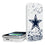 Dallas Cowboys Confetti 5000mAh Portable Wireless Charger - Sports Gifts, Sports Memorabilia, Sports Collectibles, Fan Shop