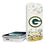 Green Bay Packers Confetti 5000mAh Portable Wireless Charger - Sports Gifts, Sports Memorabilia, Sports Collectibles, Fan Shop