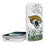 Jacksonville Jaguars Confetti 5000mAh Portable Wireless Charger - Sports Gifts, Sports Memorabilia, Sports Collectibles, Fan Shop