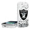 Las Vegas Raiders Confetti 5000mAh Portable Wireless Charger - Sports Gifts, Sports Memorabilia, Sports Collectibles, Fan Shop