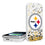Pittsburgh Steelers Confetti 5000mAh Portable Wireless Charger - Sports Gifts, Sports Memorabilia, Sports Collectibles, Fan Shop