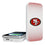 San Francisco 49ers Linen 5000mAh Portable Wireless Charger - Sports Gifts, Sports Memorabilia, Sports Collectibles, Fan Shop