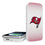 Tampa Bay Buccaneers Linen 5000mAh Portable Wireless Charger - Sports Gifts, Sports Memorabilia, Sports Collectibles, Fan Shop