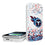 Tennessee Titans Confetti 5000mAh Portable Wireless Charger - Sports Gifts, Sports Memorabilia, Sports Collectibles, Fan Shop