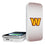 Washington Commanders Linen 5000mAh Portable Wireless Charger - Sports Gifts, Sports Memorabilia, Sports Collectibles, Fan Shop
