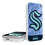 Seattle Kraken Ice Wordmark 5000mAh Portable Wireless Charger - Sports Gifts, Sports Memorabilia, Sports Collectibles, Fan Shop