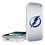Tampa Bay Lightning Linen 5000mAh Portable Wireless Charger - Sports Gifts, Sports Memorabilia, Sports Collectibles, Fan Shop