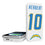 Justin Herbert Los Angeles Chargers 10 Ready 5000mAh Portable Wireless Charger - Sports Gifts, Sports Memorabilia, Sports Collectibles, Fan Shop