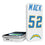 Khalil Mack Los Angeles Chargers 52 Ready 5000mAh Portable Wireless Charger - Sports Gifts, Sports Memorabilia, Sports Collectibles, Fan Shop