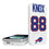 Dawson Knox Buffalo Bills 88 Ready 5000mAh Portable Wireless Charger - Sports Gifts, Sports Memorabilia, Sports Collectibles, Fan Shop