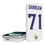 Christian Darrisaw Minnesota Vikings 71 Ready 5000mAh Portable Wireless Charger - Sports Gifts, Sports Memorabilia, Sports Collectibles, Fan Shop
