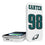 Jalen Carter Philadelphia Eagles 98 Ready 5000mAh Portable Wireless Charger - Sports Gifts, Sports Memorabilia, Sports Collectibles, Fan Shop