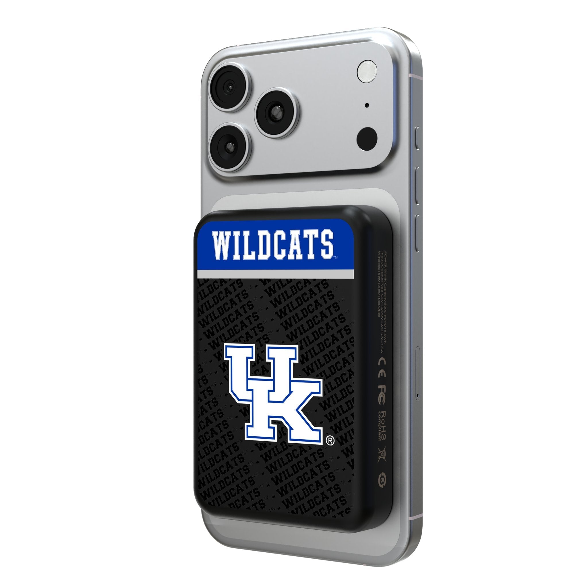 University of Kentucky Wildcats Endzone Plus Wireless Mag Power Bank - Sports Gifts, Sports Memorabilia, Sports Collectibles, Fan Shop