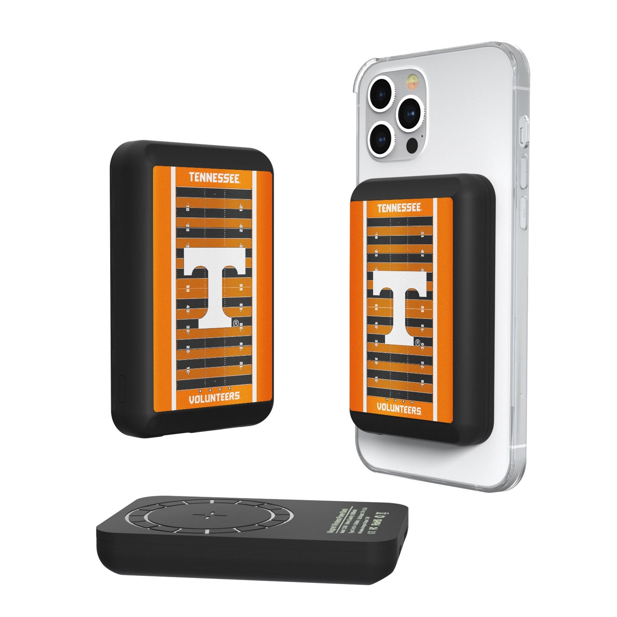 University of Tennessee Volunteers Field Wireless Mag Power Bank - Sports Gifts, Sports Memorabilia, Sports Collectibles, Fan Shop
