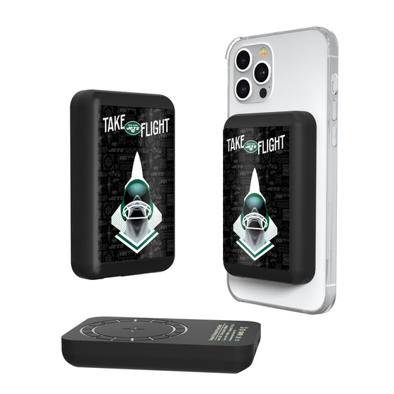New York Jets 2024 Illustrated Limited Edition Wireless Mag Power Bank-0