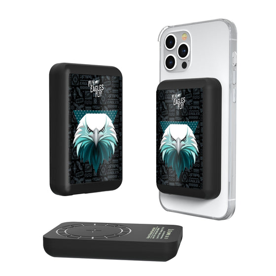 Philadelphia Eagles 2024 Illustrated Limited Edition Wireless Mag Power Bank-0