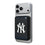 New York Yankees Linen Wireless Mag Power Bank - Sports Gifts, Sports Memorabilia, Sports Collectibles, Fan Shop