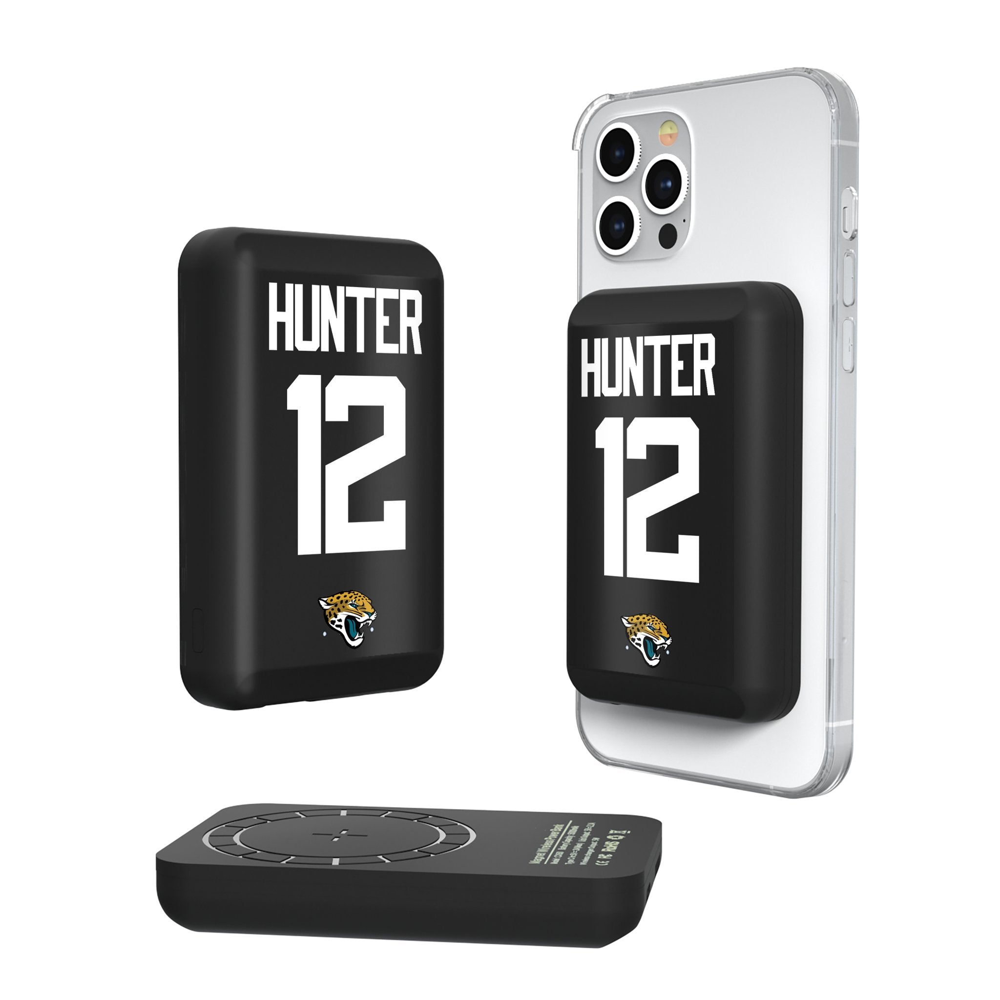 Travis Hunter Jacksonville Jaguars 12 Game Tactic Wireless Mag Power Bank - Sports Gifts, Sports Memorabilia, Sports Collectibles, Fan Shop