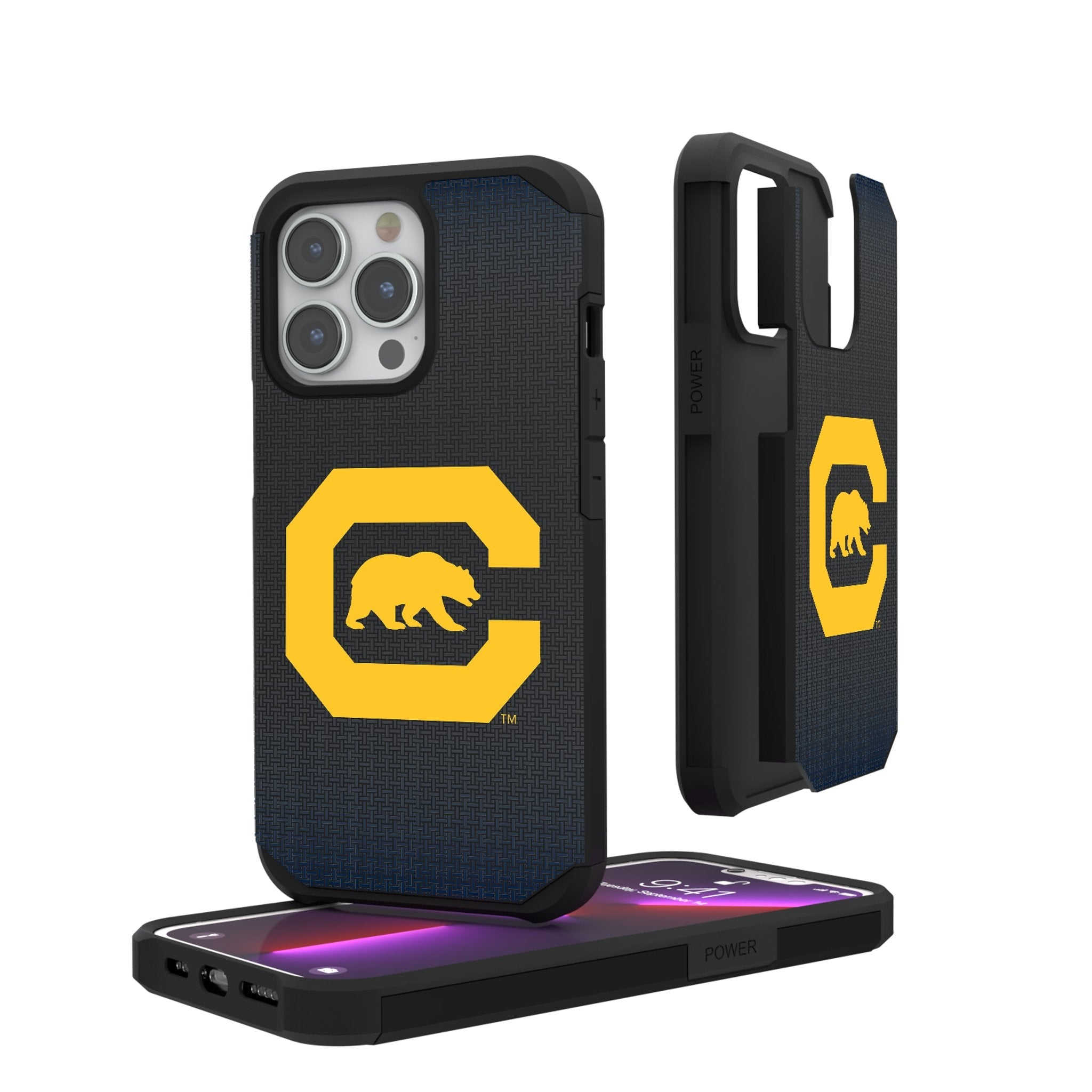University of California Berkeley Golden Bears Linen Rugged Phone Case - Sports Gifts, Sports Memorabilia, Sports Collectibles, Fan Shop