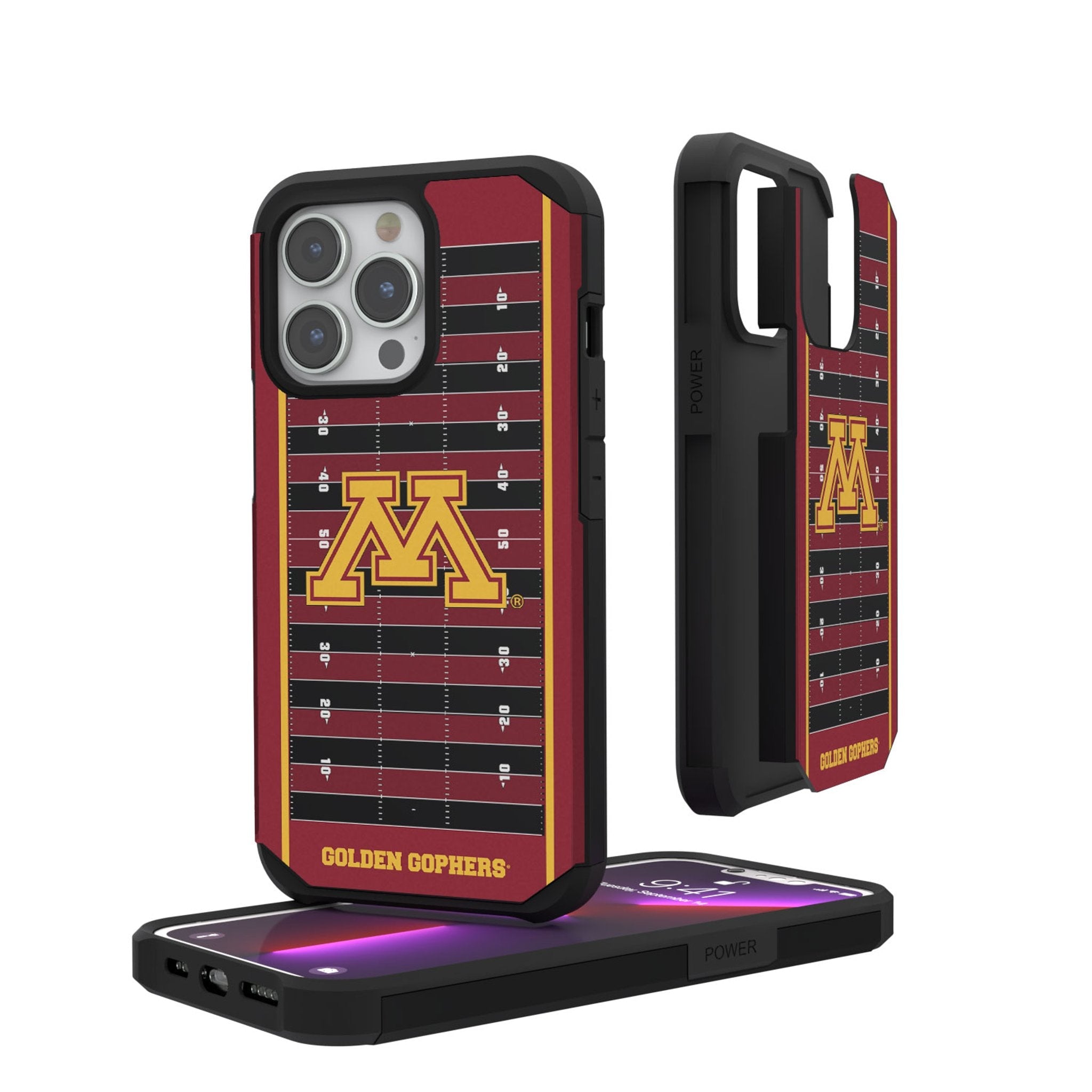 University of Minnesota Golden Gophers Field Rugged Phone Case - Sports Gifts, Sports Memorabilia, Sports Collectibles, Fan Shop