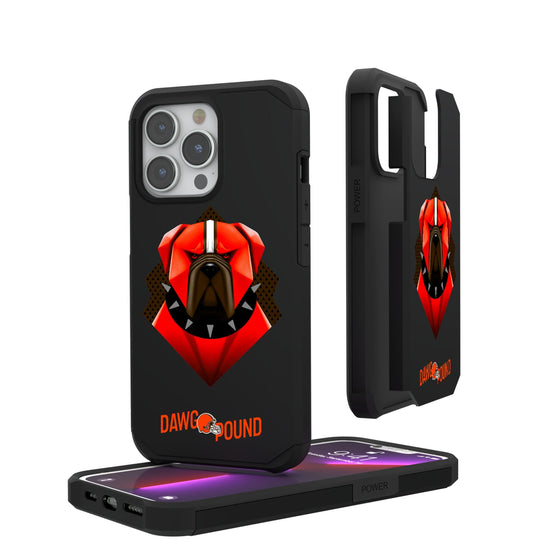 Cleveland Browns 2024 Illustrated Limited Edition Rugged Phone Case-0