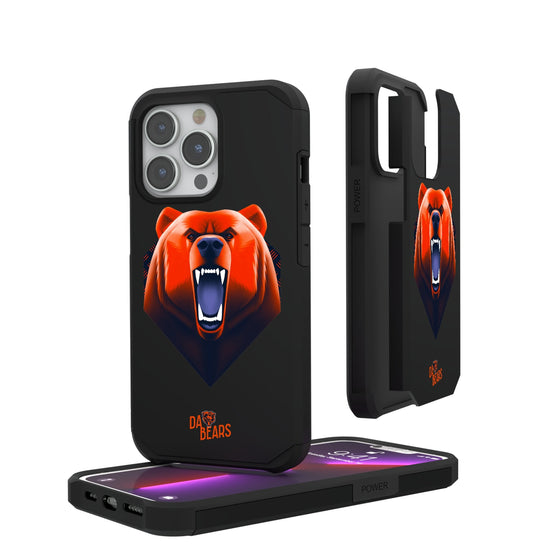 Chicago Bears 2024 Illustrated Limited Edition Rugged Phone Case-0