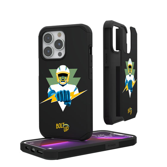 Los Angeles Chargers 2024 Illustrated Limited Edition Rugged Phone Case-0