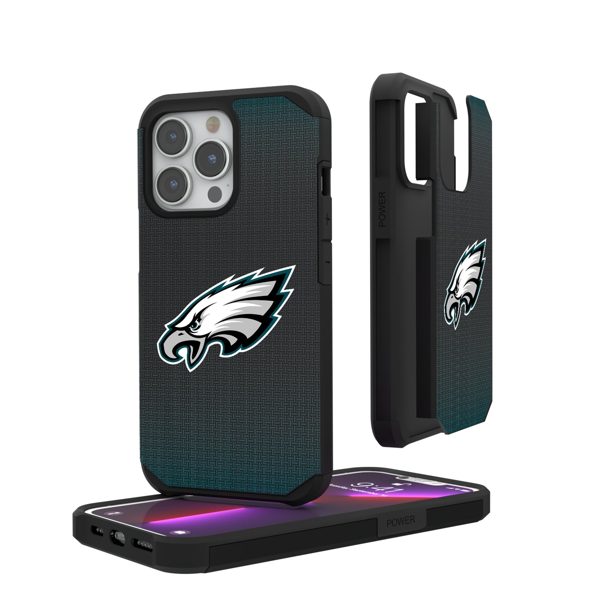 Philadelphia Eagles Linen Rugged Phone Case - Sports Gifts, Sports Memorabilia, Sports Collectibles, Fan Shop