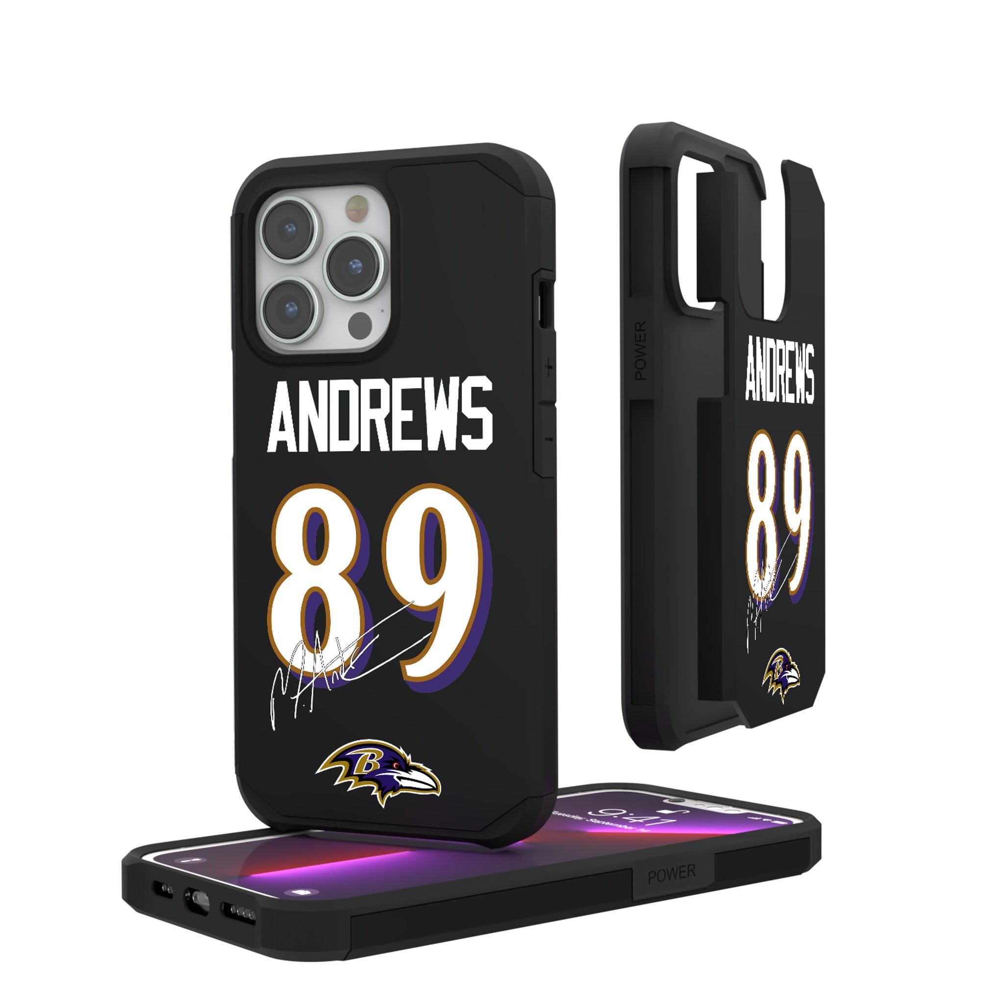 Mark Andrews Baltimore Ravens 89 Ready Rugged Phone Case - Sports Gifts, Sports Memorabilia, Sports Collectibles, Fan Shop