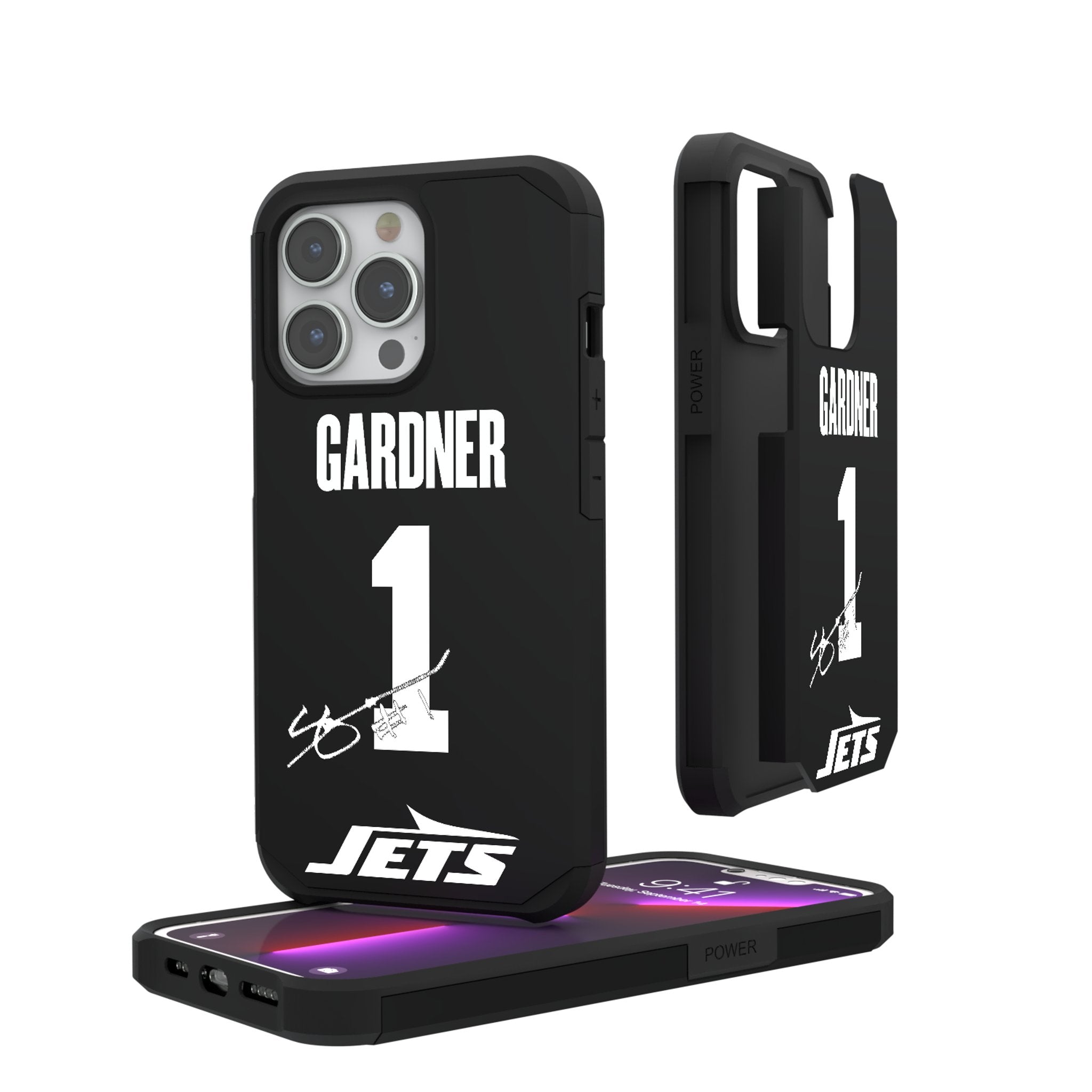 Sauce Gardner New York Jets 1 Ready Rugged Phone Case - Sports Gifts, Sports Memorabilia, Sports Collectibles, Fan Shop