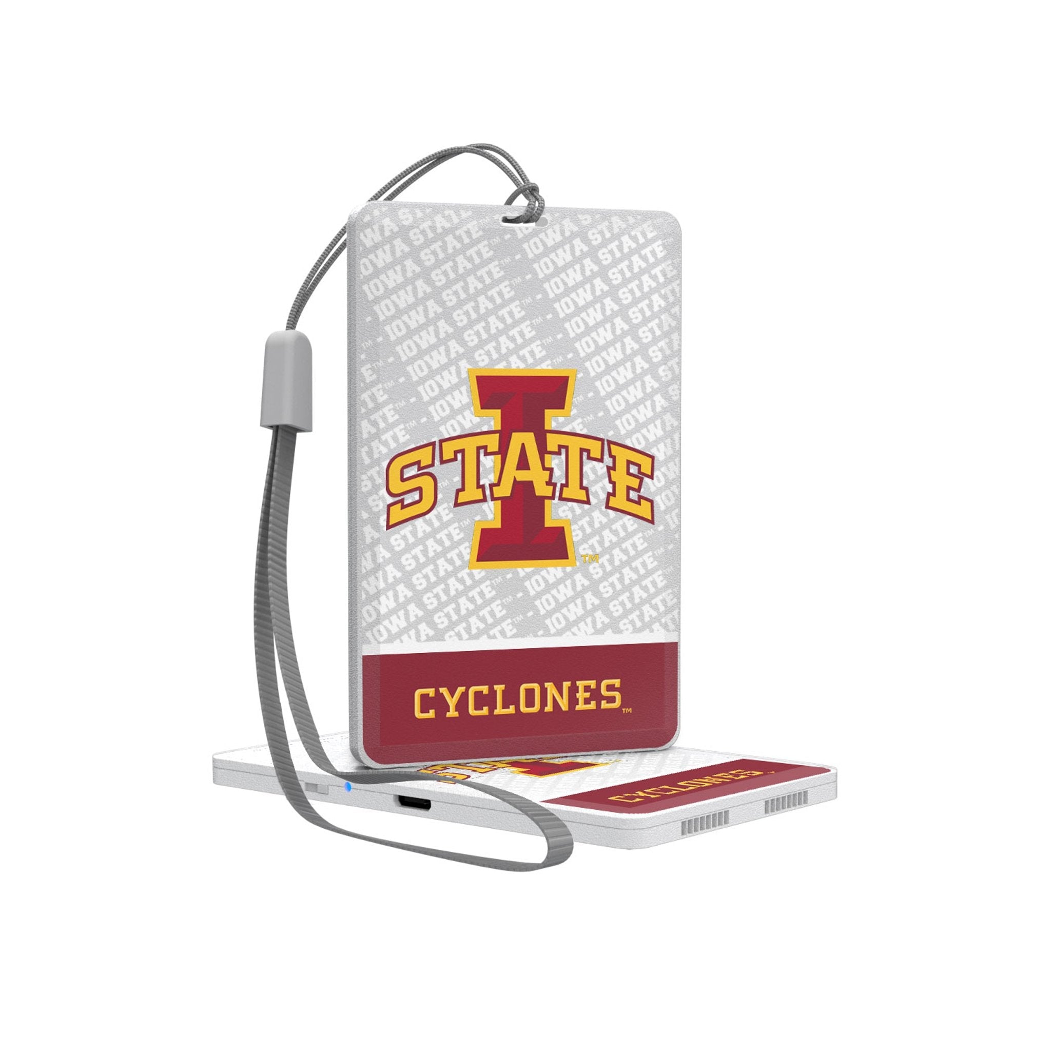 Iowa State University Cyclones Endzone Plus Bluetooth Pocket Speaker - Sports Gifts, Sports Memorabilia, Sports Collectibles, Fan Shop
