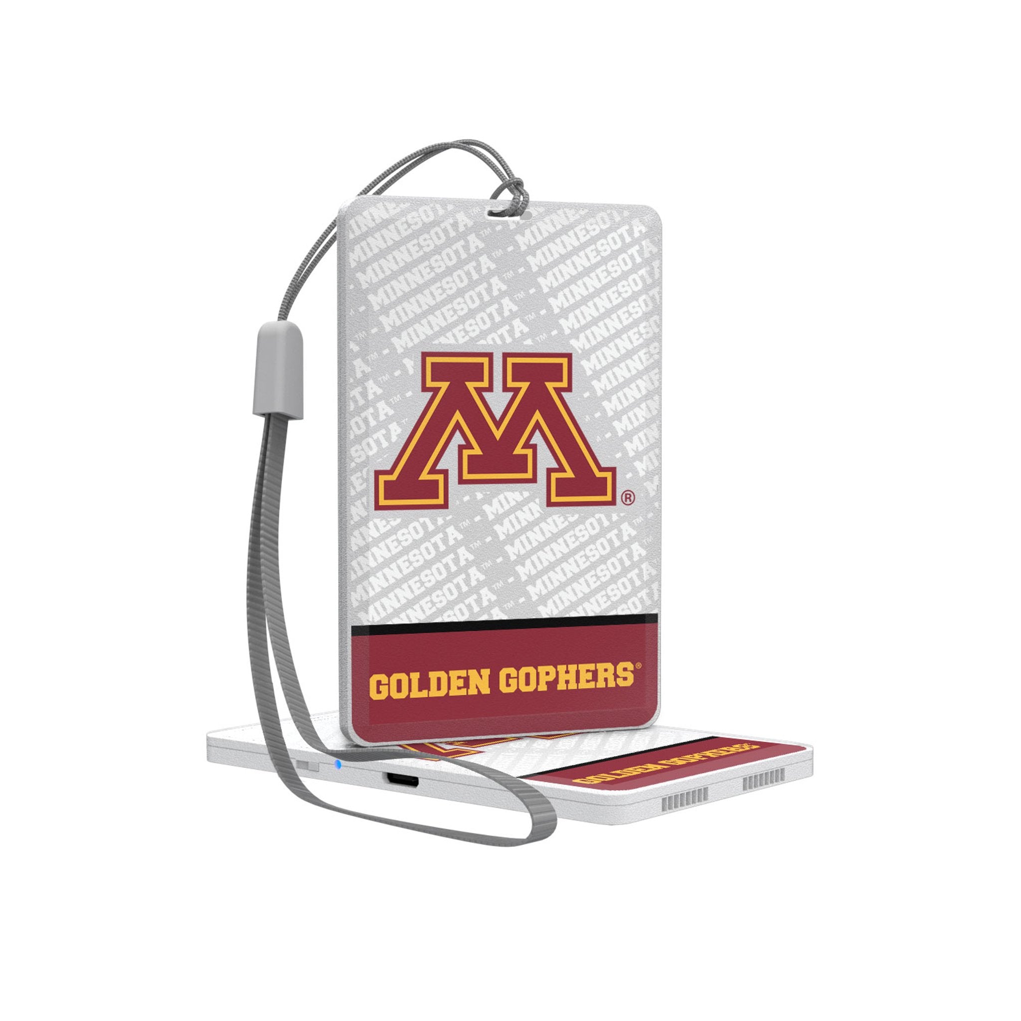 University of Minnesota Golden Gophers Endzone Plus Bluetooth Pocket Speaker - Sports Gifts, Sports Memorabilia, Sports Collectibles, Fan Shop