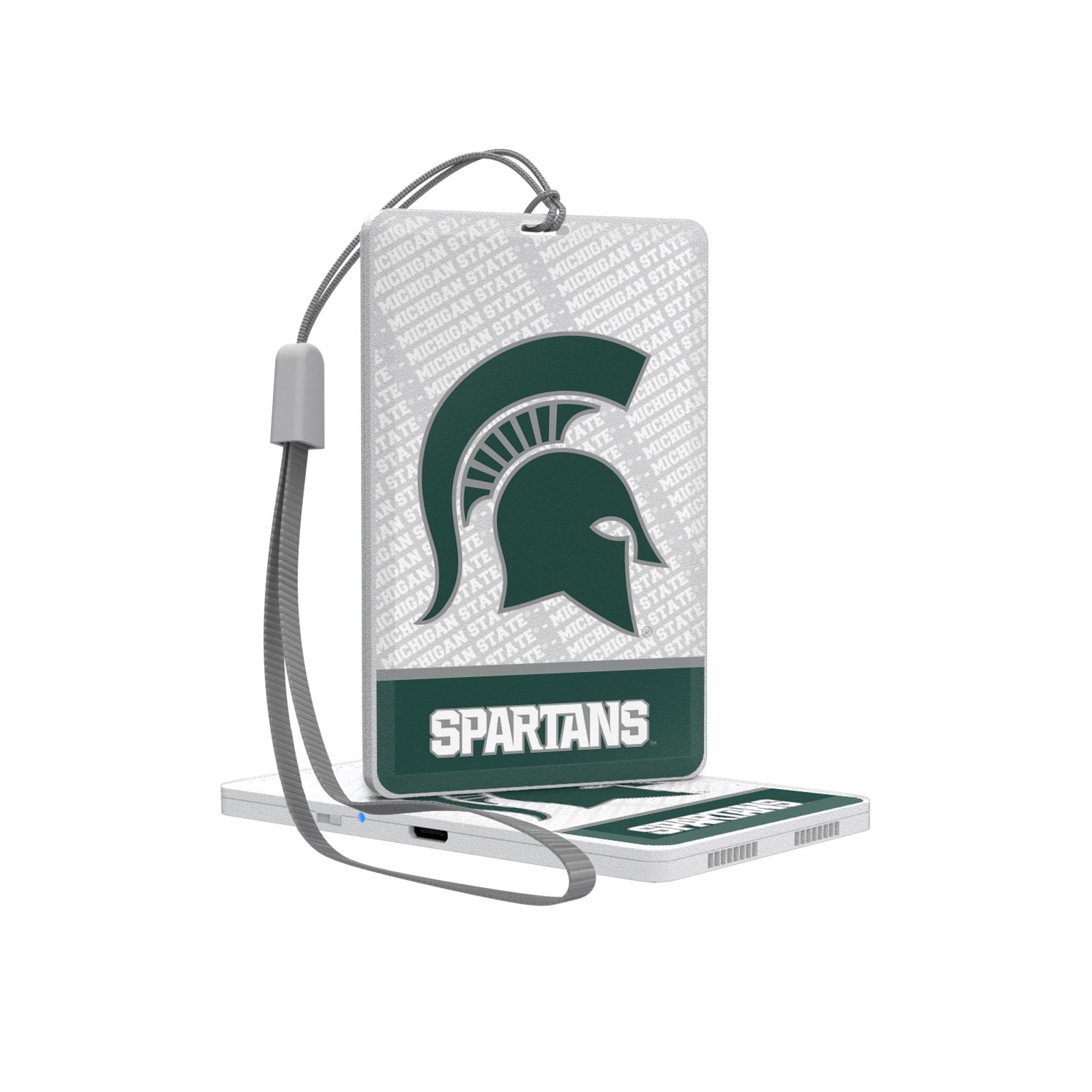 Michigan State University Spartans Endzone Plus Bluetooth Pocket Speaker - Sports Gifts, Sports Memorabilia, Sports Collectibles, Fan Shop