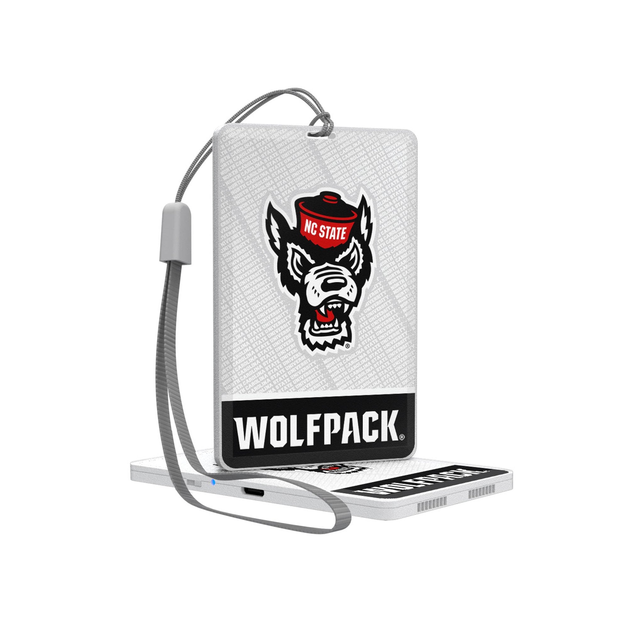 North Carolina State University Wolfpack Endzone Plus Bluetooth Pocket Speaker - Sports Gifts, Sports Memorabilia, Sports Collectibles, Fan Shop