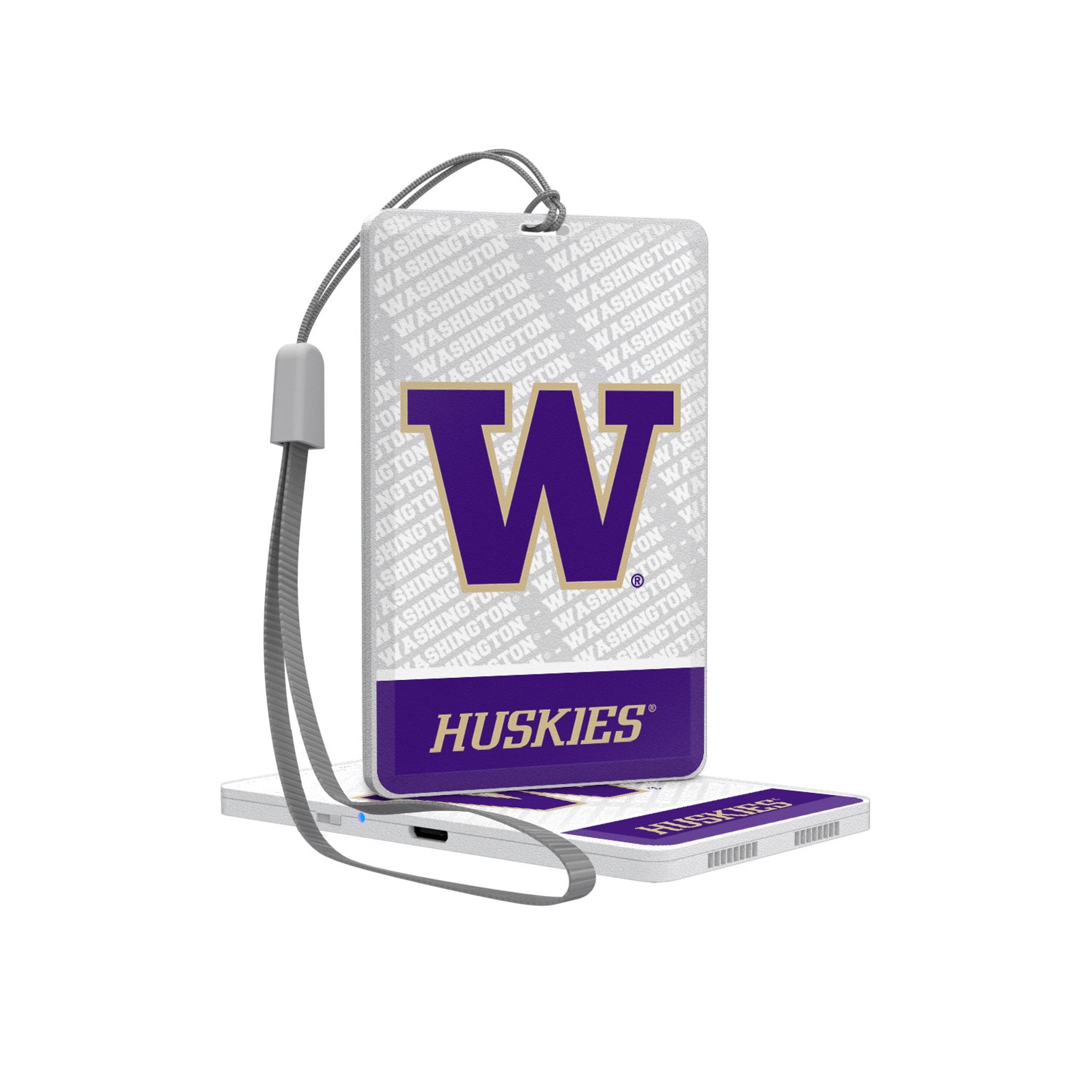 University of Washington Huskies Endzone Plus Bluetooth Pocket Speaker - Sports Gifts, Sports Memorabilia, Sports Collectibles, Fan Shop