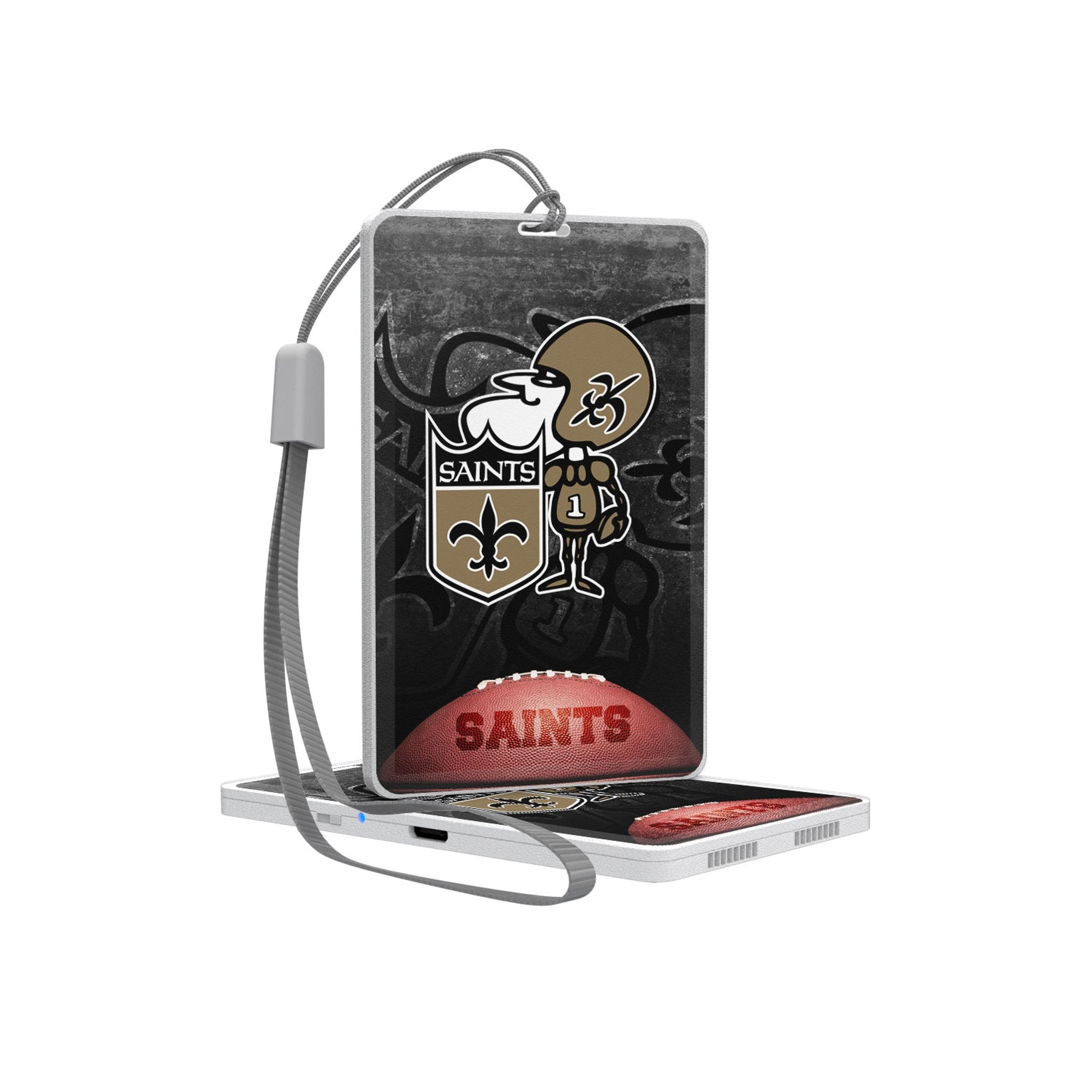New Orleans Saints Historic Collection Legendary Bluetooth Pocket Speaker - Sports Gifts, Sports Memorabilia, Sports Collectibles, Fan Shop