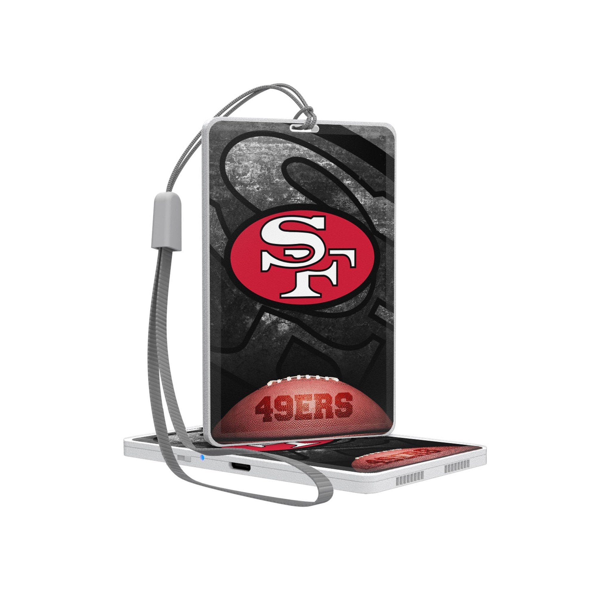San Francisco 49ers Historic Collection Legendary Bluetooth Pocket Speaker - Sports Gifts, Sports Memorabilia, Sports Collectibles, Fan Shop