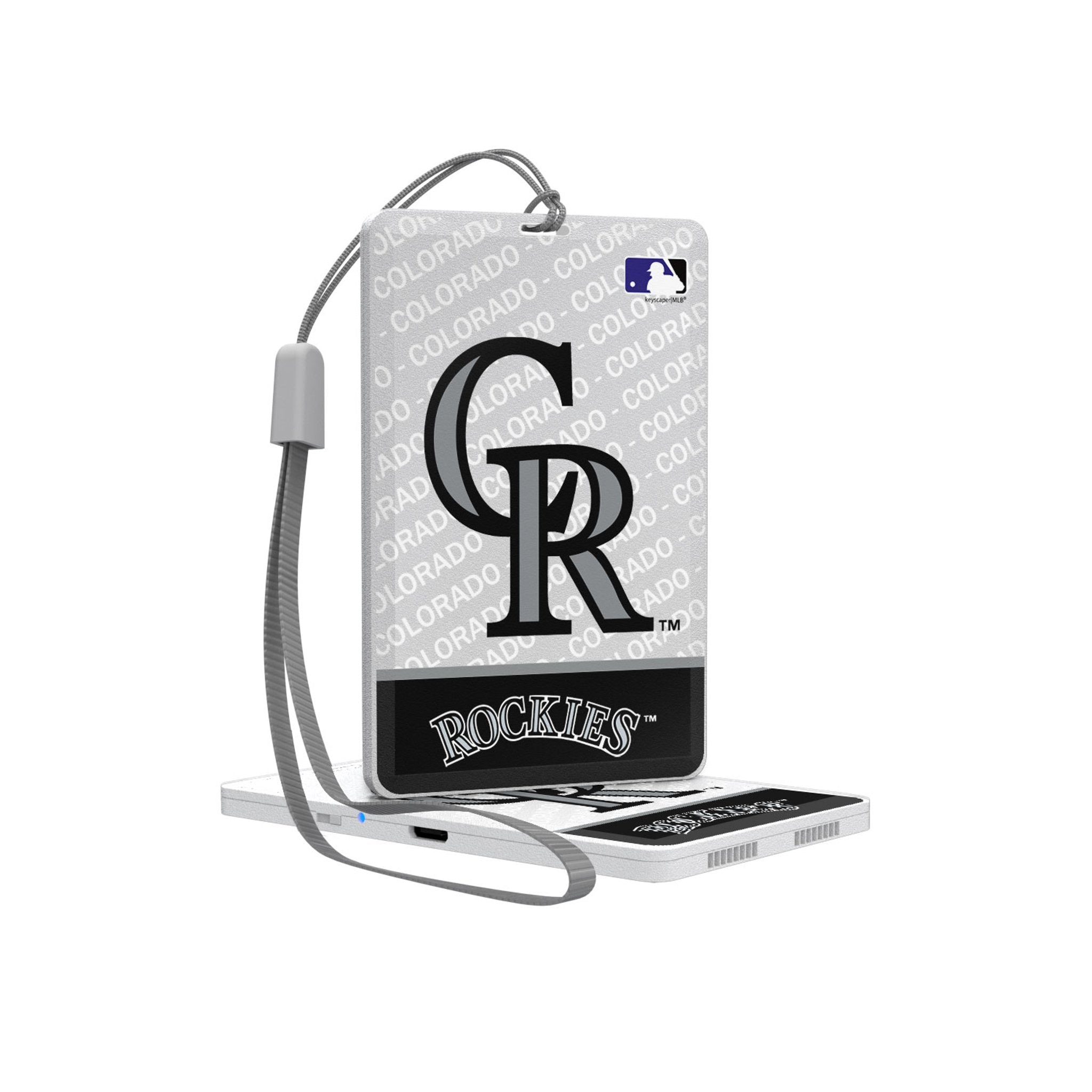 Colorado Rockies Endzone Plus Bluetooth Pocket Speaker - Sports Gifts, Sports Memorabilia, Sports Collectibles, Fan Shop